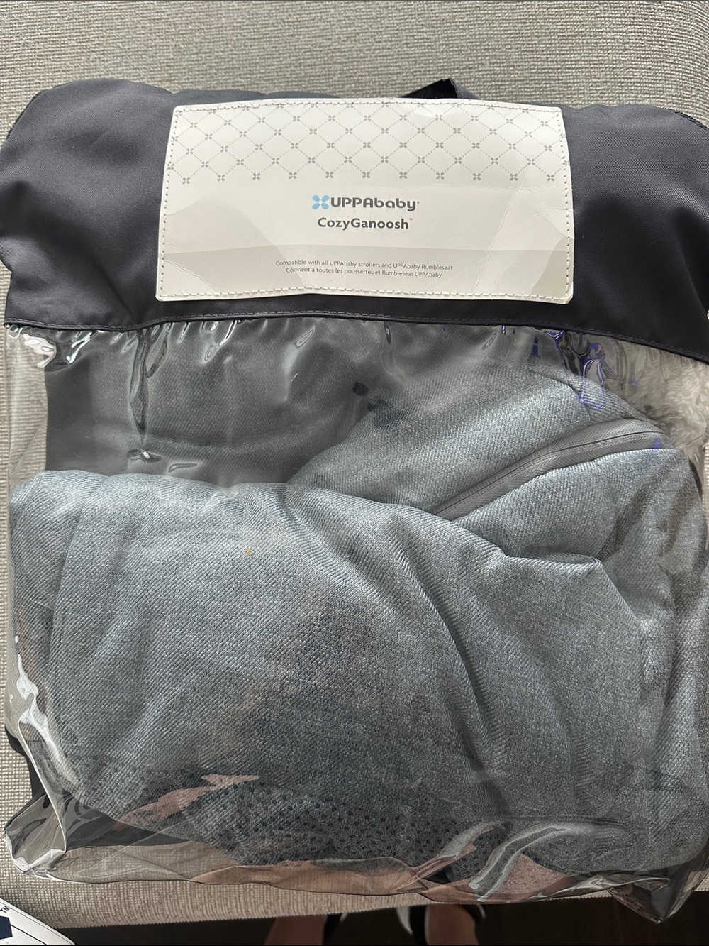 UPPAbaby CozyGanoosh Footmuff in Gray